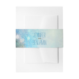 Cintas Para Invitaciones el casarse de las palmas de la acuarela