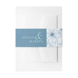 Cintas Para Invitaciones El Florecimiento En La Boda De Invierno