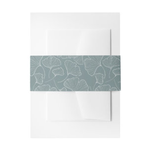 Cintas Para Invitaciones Elegancia de la Naturaleza: Boda Ginkgo Biloba