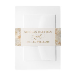 Cintas Para Invitaciones Elegant Fall Autumn Wedding