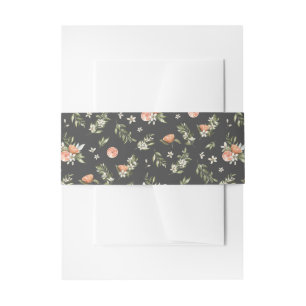 Cintas Para Invitaciones Elegante acuarela Citrus Orchard Boho Boda
