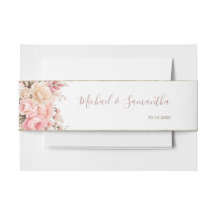 Elegante Boda Rosa rosa e marfil