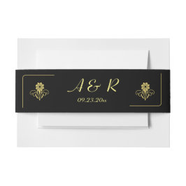 Cintas Para Invitaciones Elegante Boda victoriano