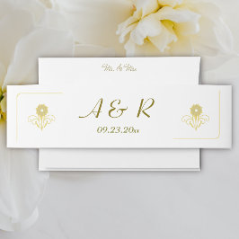 Cintas Para Invitaciones Elegante Boda victoriano