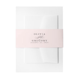 Cintas Para Invitaciones Elegante caligrafía Boda moderno