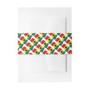 Cintas Para Invitaciones Elegante celebración de boda GHANA Juan 3:16