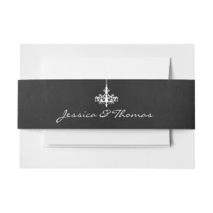 Cintas Para Invitaciones Elegante colección de Bodas de Chalkboard