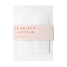 Elegante Invitación Minimalista Moderna Pastel Vie