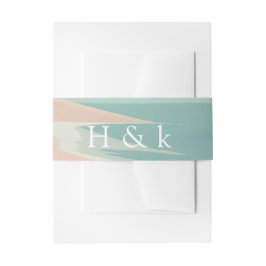 Cintas Para Invitaciones Elegante Playa Moderna