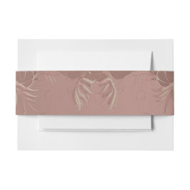 Cintas Para Invitaciones Elegante Rosa Boda de oro