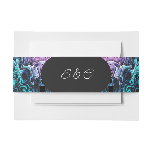 Cintas Para Invitaciones Encanto colorido (Anverso Ejemplo)