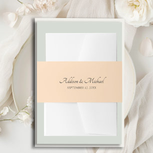 Cintas Para Invitaciones Engranaje mínimo
