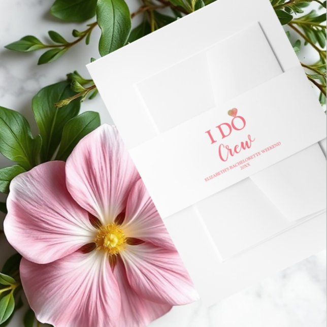 Cintas Para Invitaciones Equipo de 'I Do' Despedida de Soltera (Subido por el creador)