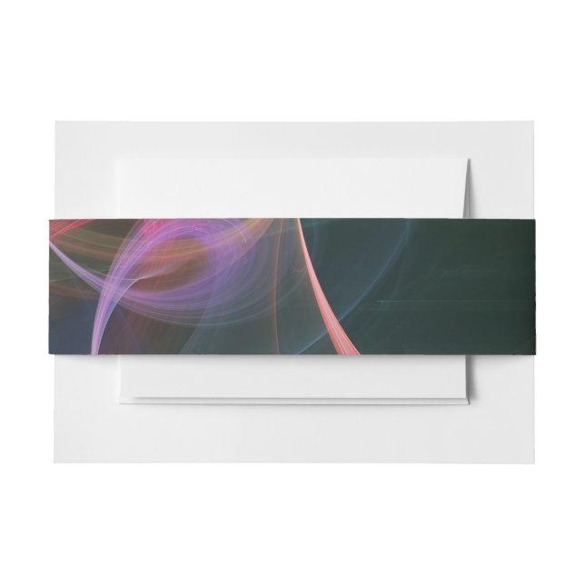 Cintas Para Invitaciones Espacio de Arte Abstracto (Anverso Ejemplo)