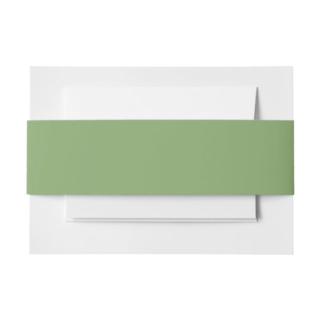 Cintas Para Invitaciones espárrago de color (Anverso Ejemplo)