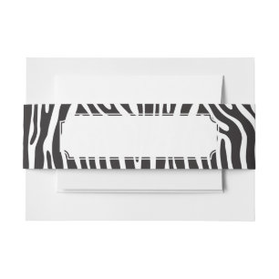 Cintas Para Invitaciones Estampado de animales