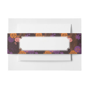 Cintas Para Invitaciones Estampado de flores 2 3