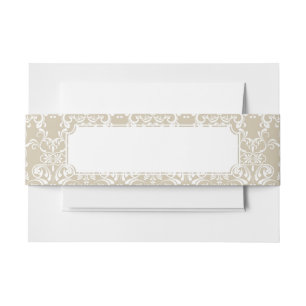 Cintas Para Invitaciones Estampado de flores 4