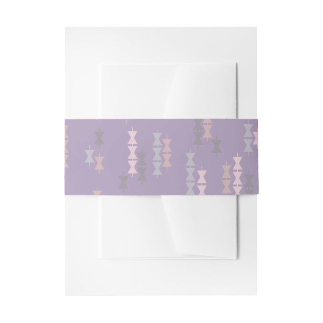 Cintas Para Invitaciones estampado hawaiano (Anverso Ejemplo)