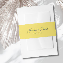 Cintas Para Invitaciones Estilo minimalista | Fuente de caligrafía Boda