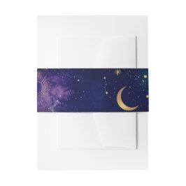 Cintas Para Invitaciones Estrellas Celestiales | Invitación de Boda de Hoja