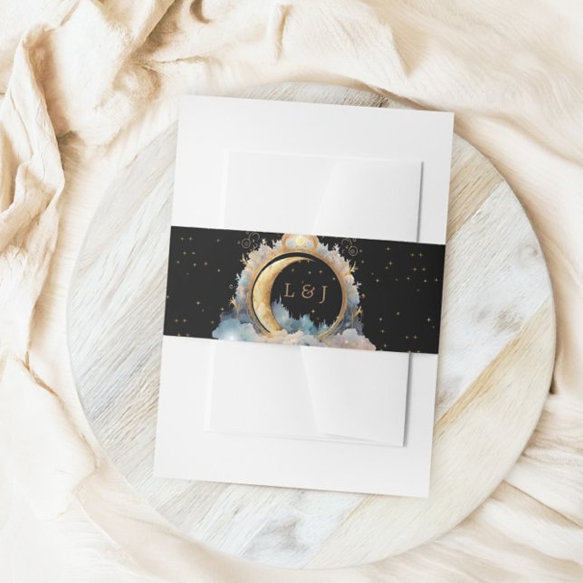 Cintas Para Invitaciones Estrellas Celestiales Místicas Banda de Vientre pa (Subido por el creador)