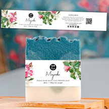 Etiqueta de banda de Belly de jabón de bar cosméti