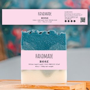 Cintas Para Invitaciones Etiqueta de producto de banda abdominal de jabón h