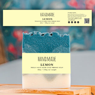 Cintas Para Invitaciones Etiqueta de producto de banda ventral de jabón art