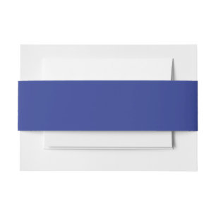 Cintas Para Invitaciones Faja de Invitación Azul de Lujo