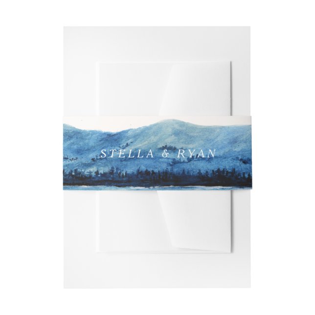 Cintas Para Invitaciones Faraway / Wrap (Anverso Ejemplo)