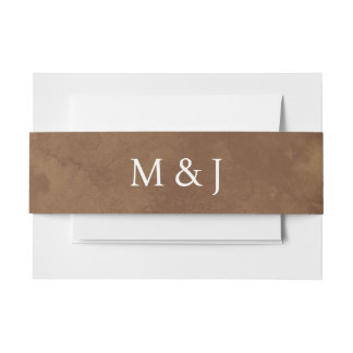 Cintas Para Invitaciones Fern salvaje de acuarela rusa