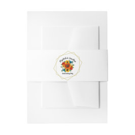 Cintas Para Invitaciones Fiesta Picnic Verano Floral Geométrica