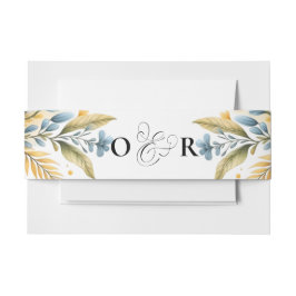 Cintas Para Invitaciones Flor de mosaico mediterránea Positano limón