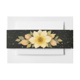 Cintas Para Invitaciones Flor de Oro 