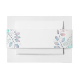 Cintas Para Invitaciones floral suave