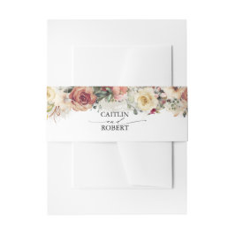 Cintas Para Invitaciones Flores de flores y Boda de la vegetación de la flo