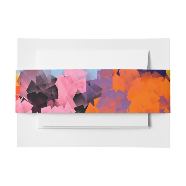 CINTAS PARA INVITACIONES FLORES DE VERANO (Anverso Ejemplo)