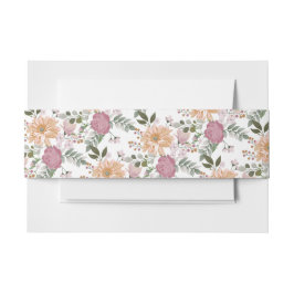 CINTAS PARA INVITACIONES FLORES DE VERANO AGRADABLES