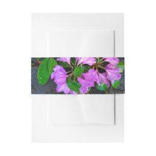 Cintas Para Invitaciones Flores elegantes rosas azaleas rosas