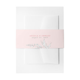 Cintas Para Invitaciones Flores silvestres dibujadas a mano Elegante boda r