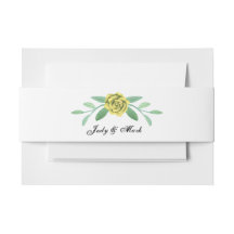 Foliage floral amarillo