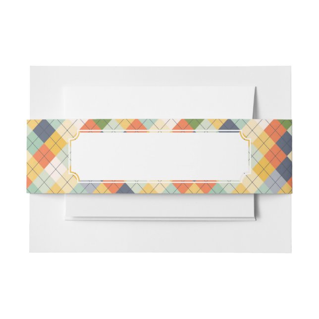 Cintas Para Invitaciones Fondo 2 del suéter (Anverso Ejemplo)