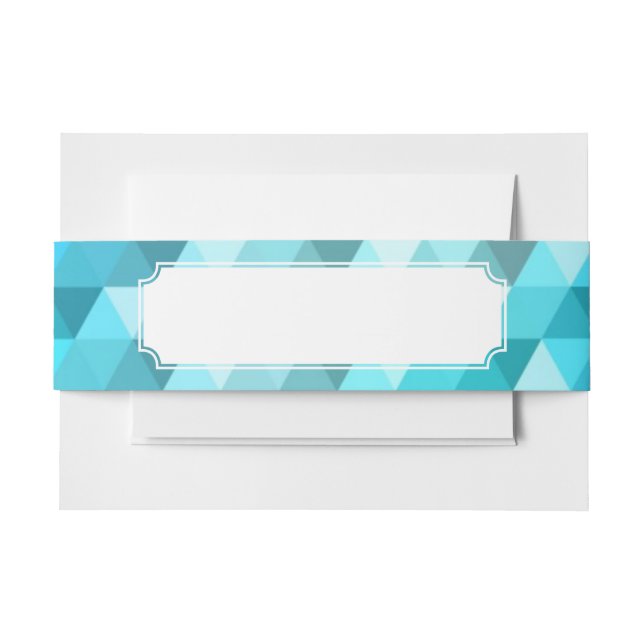 Cintas Para Invitaciones Fondo abstracto hecho de modelo de mosaico (Anverso Ejemplo)