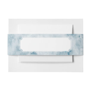 Cintas Para Invitaciones Fondo azul de mármol de la textura