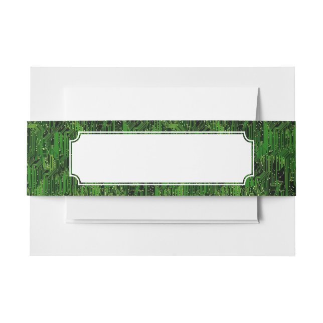 Cintas Para Invitaciones Fondo de la placa de circuito (Anverso Ejemplo)
