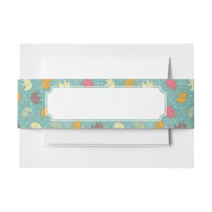 Cintas Para Invitaciones fondo del bebé