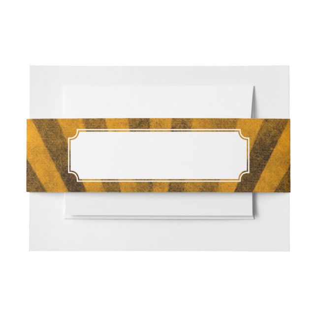 Cintas Para Invitaciones Fondo retro del modelo (Anverso Ejemplo)
