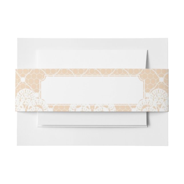 Cintas Para Invitaciones Frontera del cordón (Anverso Ejemplo)