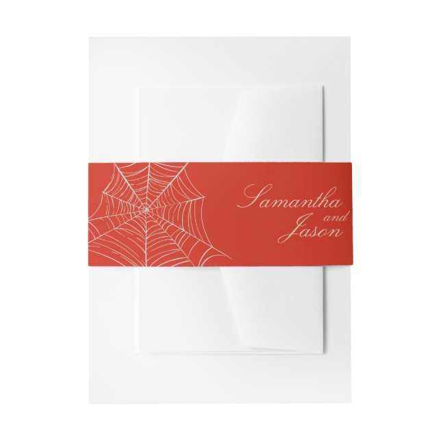 Cintas Para Invitaciones Ghost Love Boda (Anverso Ejemplo)